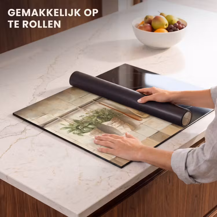 Inductie beschermer - Hout - Keukengerei - Stilleven - Tegels — 7