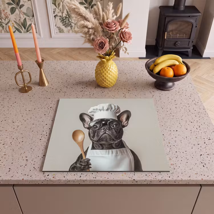 Inductie beschermer - Bril - Hond - Kok — 2