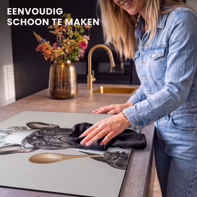 Inductie beschermer - Bril - Hond - Kok — 6