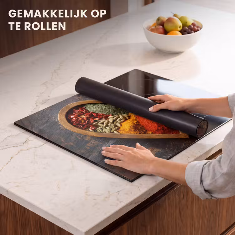 Inductie beschermer - Houten - Hart - Kleurrijke - Specerijen — 7