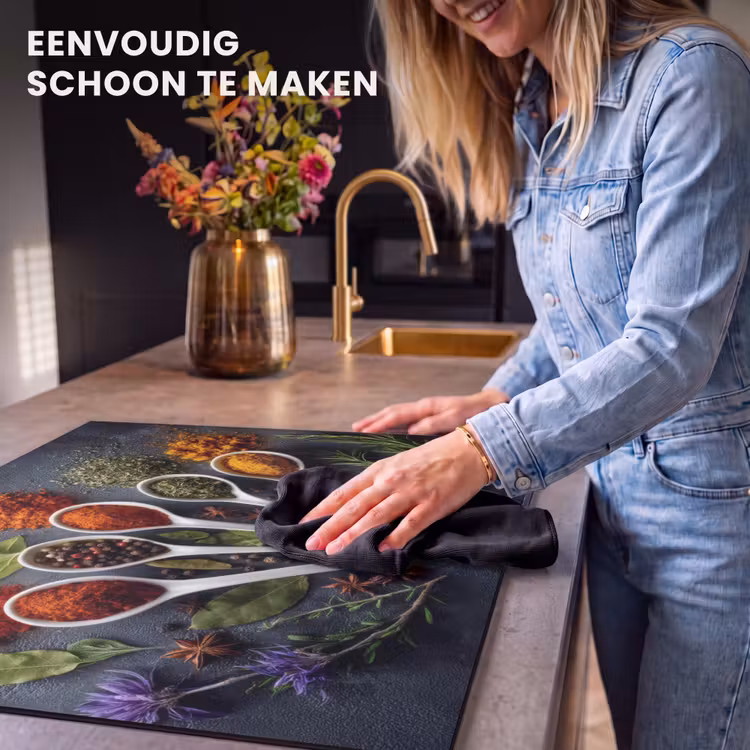 Inductie beschermer - Lepels - Wit - Poeder - Kruiden — 6