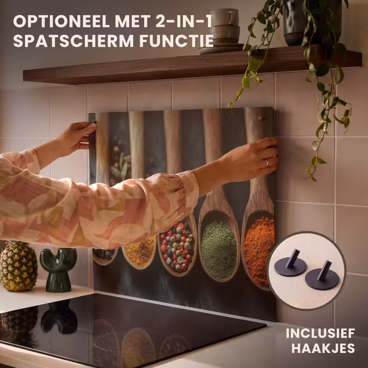 Inductie beschermer - Houten - Lepels - Specerijen - Kruiden — 10