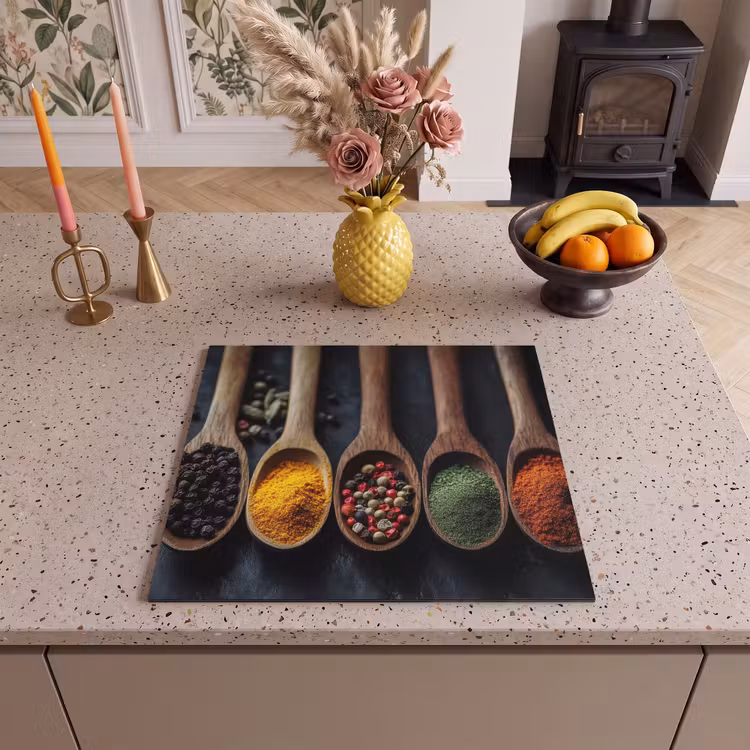Inductie beschermer - Houten - Lepels - Specerijen - Kruiden — 2
