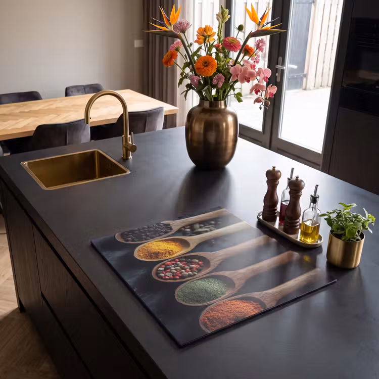 Inductie beschermer - Houten - Lepels - Specerijen - Kruiden — 5