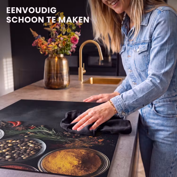 Inductie beschermer - Glazen - Bakjes - Blaadjes - Kruiden — 6