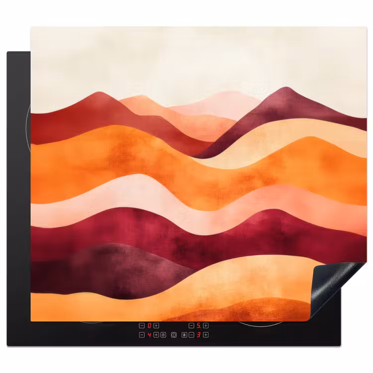 Inductie beschermer - Abstract - Landschap - Golven — 1