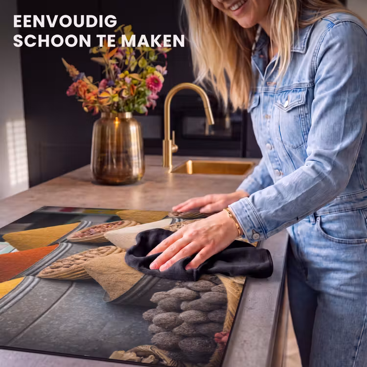 Inductie beschermer - Kruiden - Ton - Specerijen - Geel - Bruin — 6