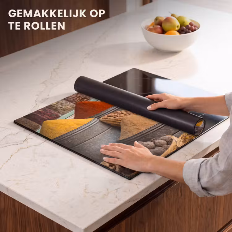 Inductie beschermer - Kruiden - Ton - Specerijen - Geel - Bruin — 7