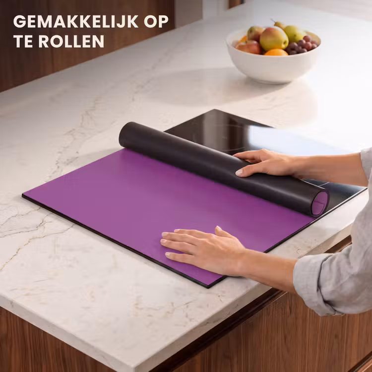 Inductie beschermer - Paars - Kleuren - Effen — 7