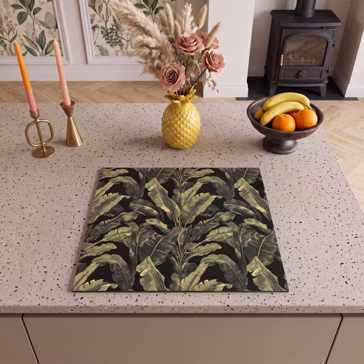 Inductie beschermer - Botanisch - Bladeren - Groen — 2