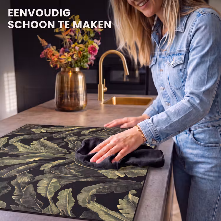 Inductie beschermer - Botanisch - Bladeren - Groen — 6
