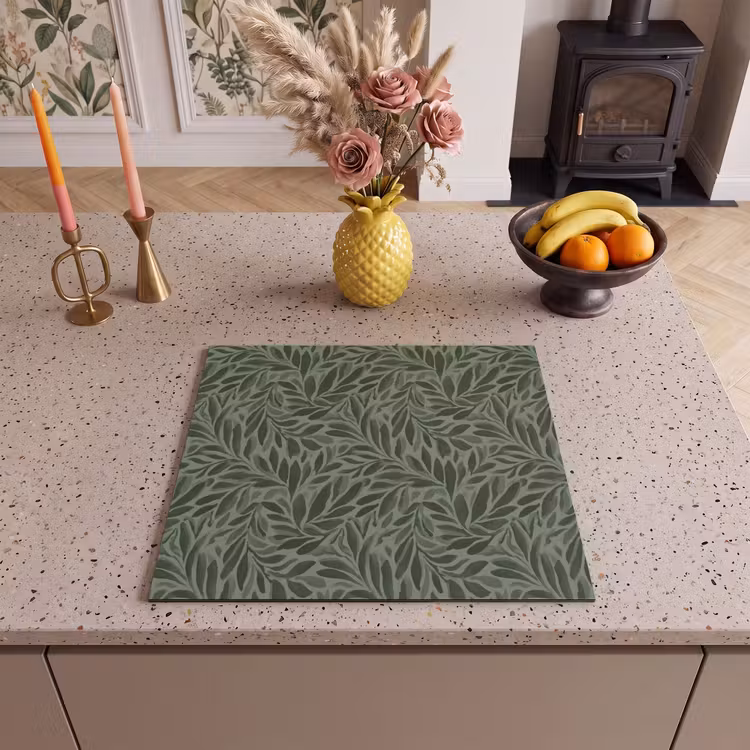 Inductie beschermer - Bladeren - Organisch - Groen — 2