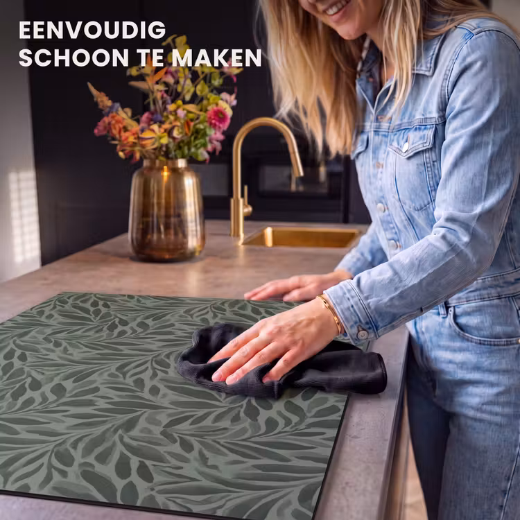Inductie beschermer - Bladeren - Organisch - Groen — 6