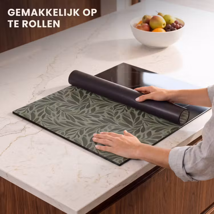 Inductie beschermer - Bladeren - Organisch - Groen — 7