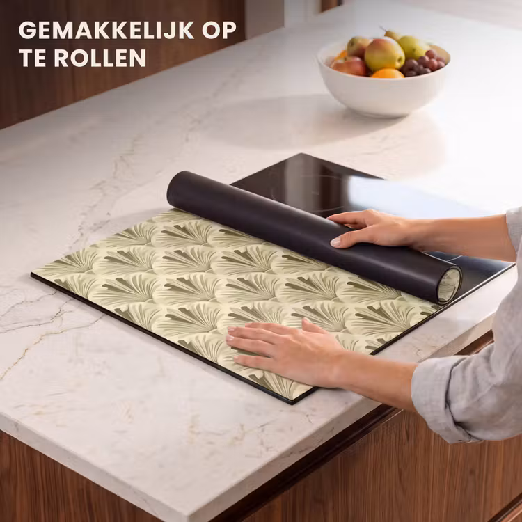 Inductie beschermer - Klassiek - Waaier - Groen — 7