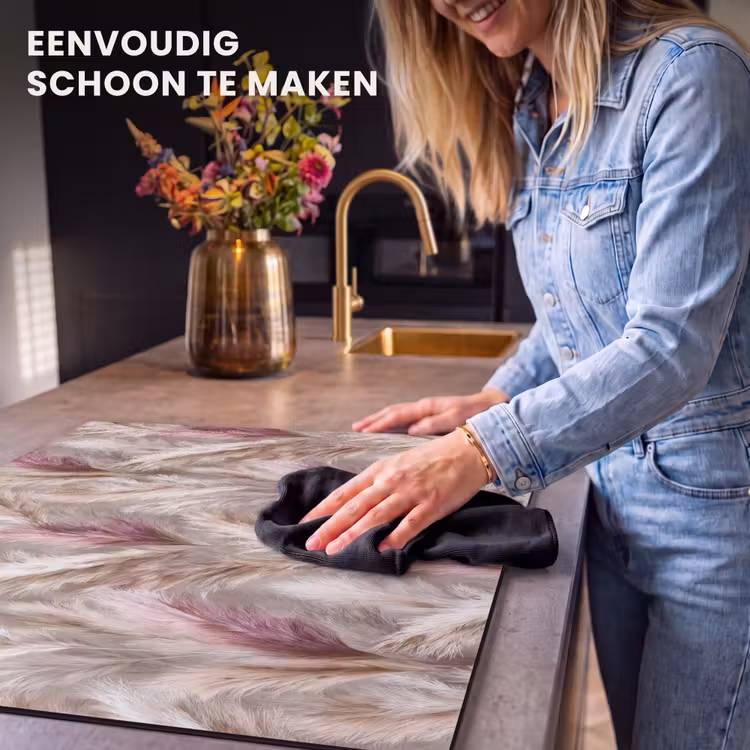 Inductie beschermer - Pampasgras - Pluizig - Kleurrijk — 6