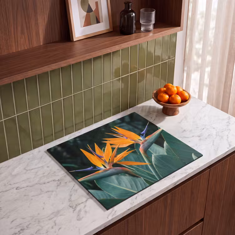 Inductie beschermer - Paradijsvogel - Bloem - Exotisch — 8