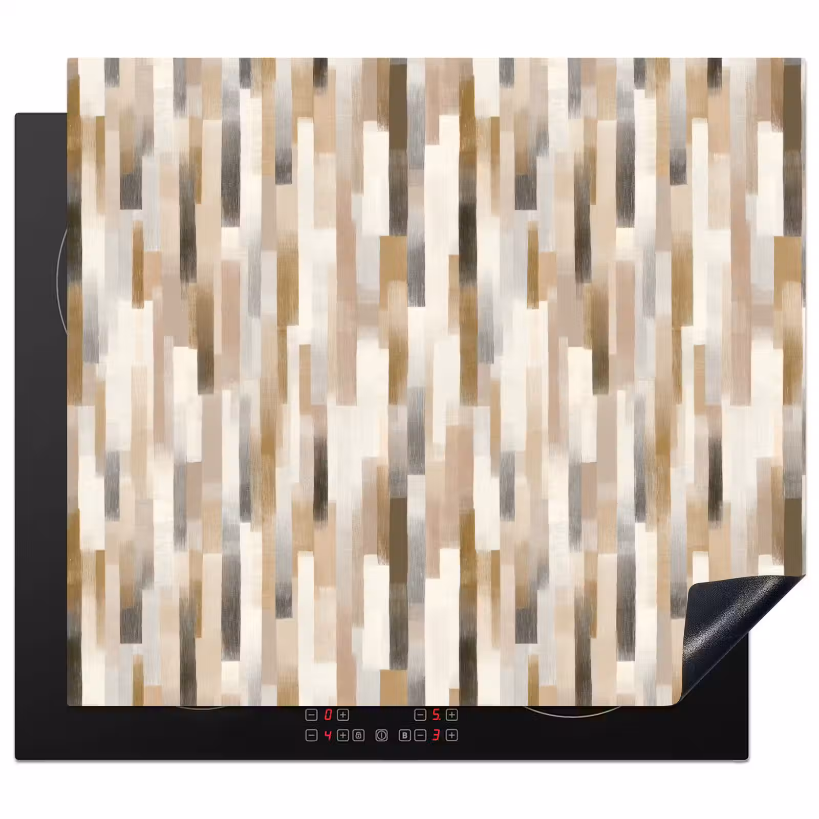 Inductie beschermer - Abstract - Patroon - Kwaststreken — 1
