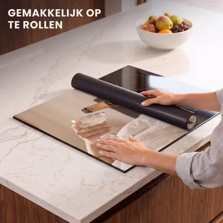 Inductie beschermer - Champagne - Bed - Bubbels — 7