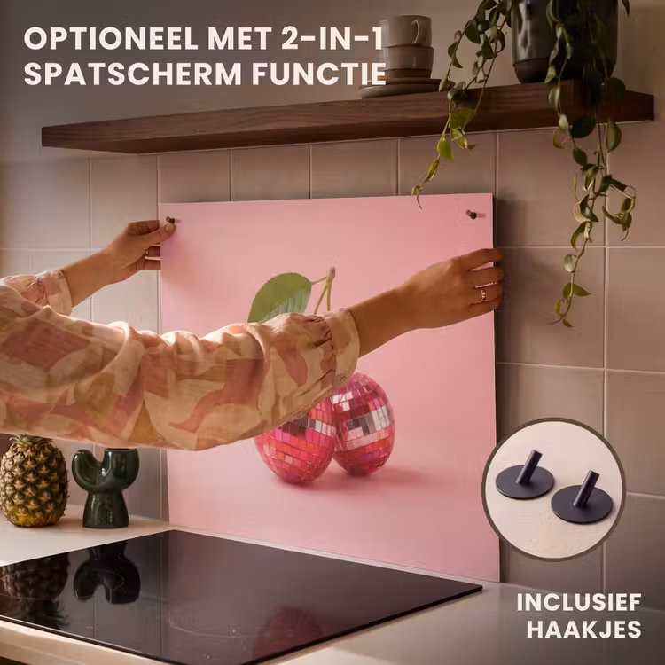 Inductie beschermer - Disco - Kersen - Roze — 10
