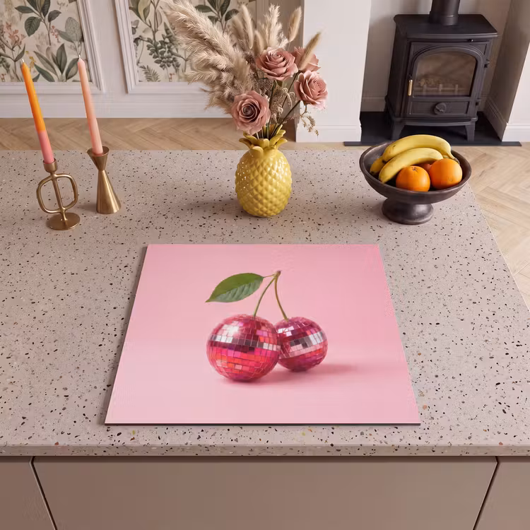 Inductie beschermer - Disco - Kersen - Roze — 2