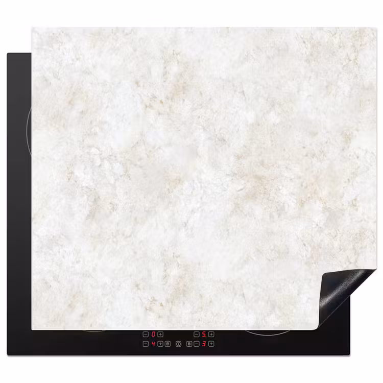Inductie beschermer - Beige - Marmer - Aders — 1