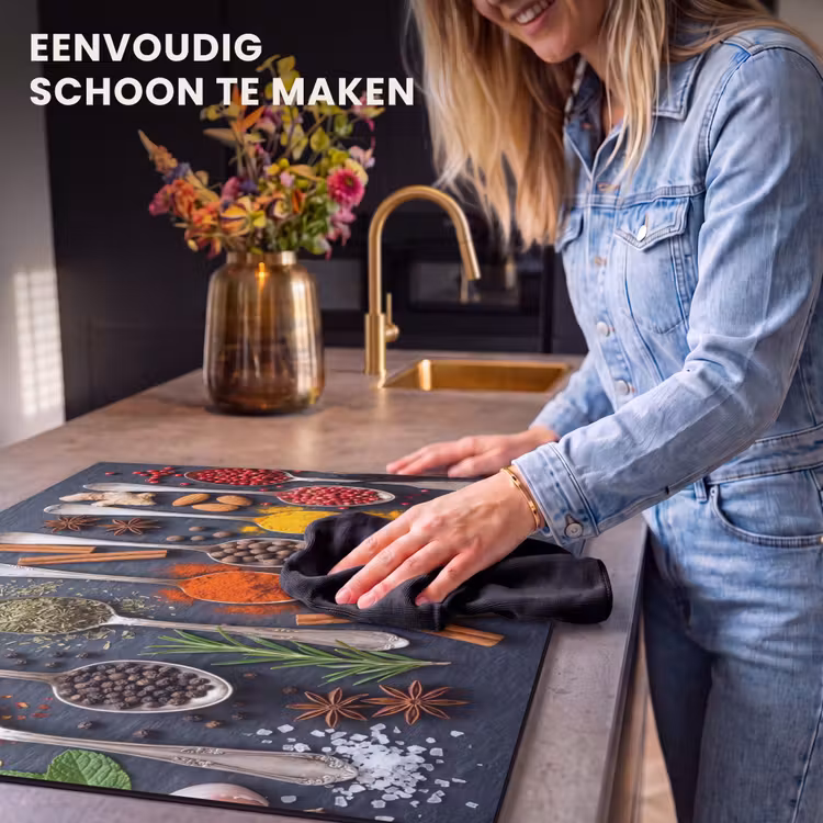 Inductie beschermer - Kruiden - Lepels - Culinair - Kleurrijk - Sfeervol — 6