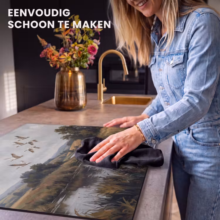 Inductie beschermer - Eenden - Rivier - Landschap - Vlucht - Nostalgisch — 6