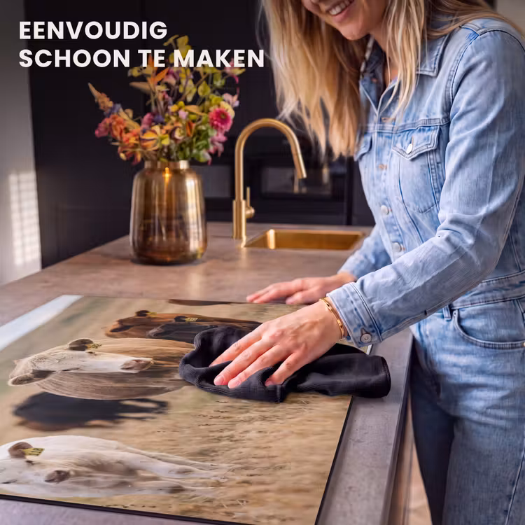 Inductie beschermer - Runderen - Kudde - Landschap - Weide - Rustig — 6