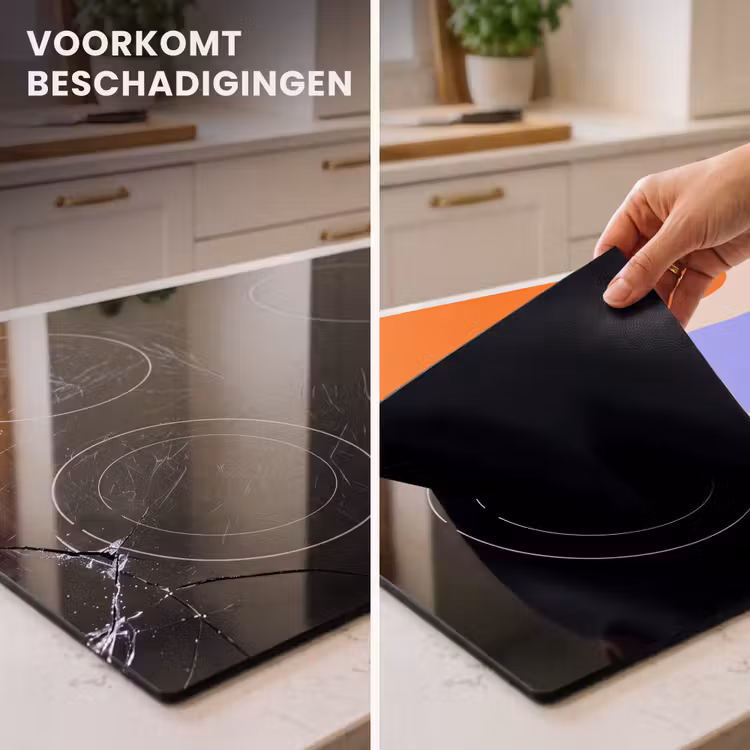 Inductie beschermer - Abstract - Organische vormen - Design - Modern - Kleurrijk — 3