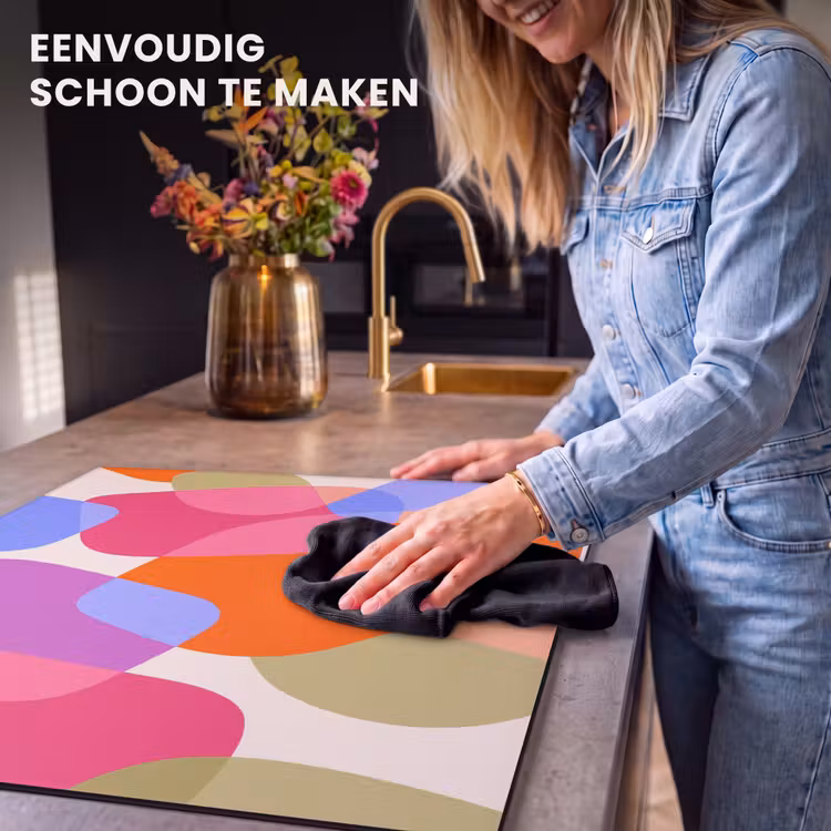 Inductie beschermer - Abstract - Vormen - Modern - Kleurrijk — 6