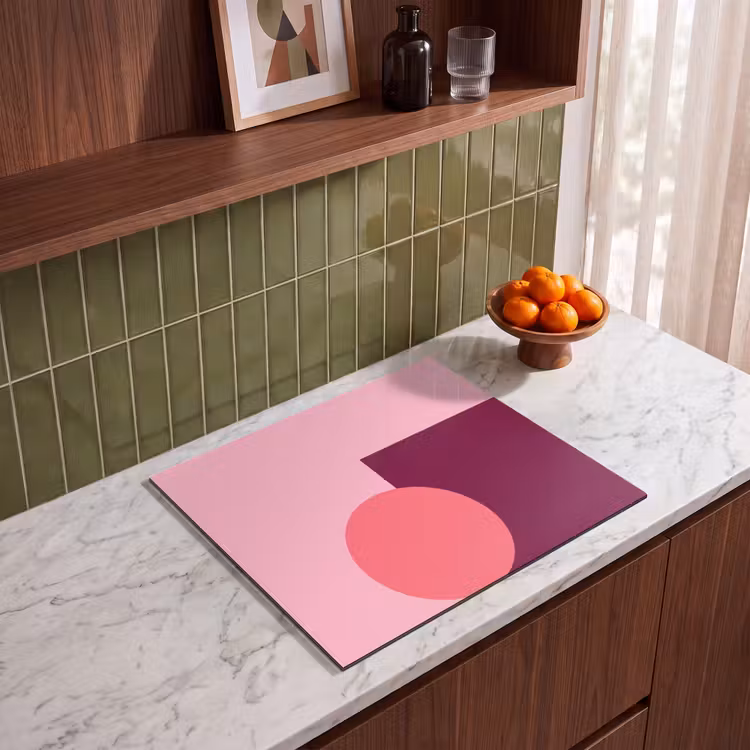 Inductie beschermer - Abstract - Vormen - Roze - Modern - Design — 8