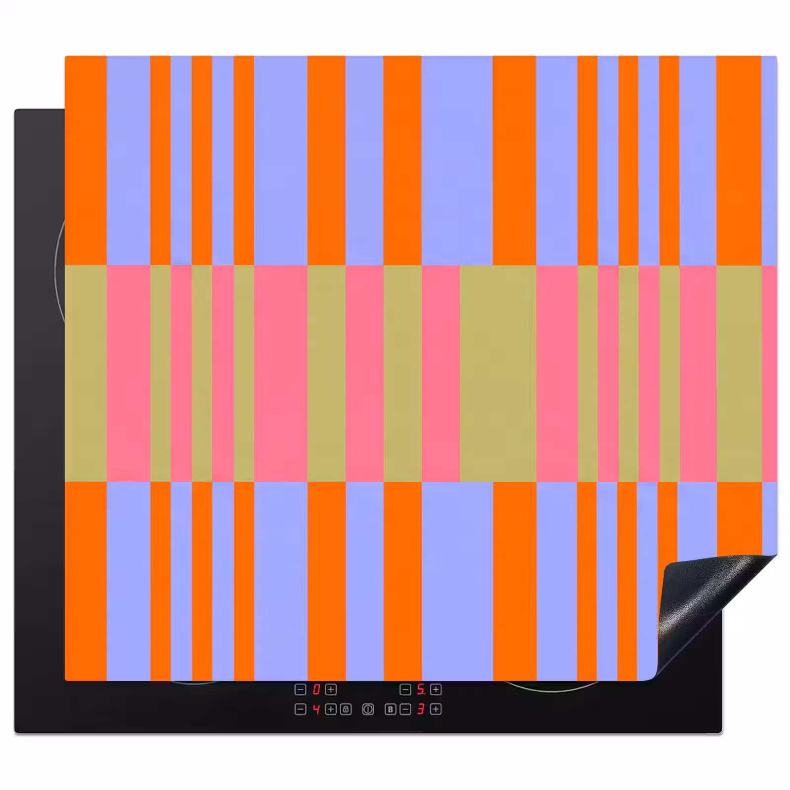 Inductie beschermer - Abstract - Patroon - Geometrisch - Kleurrijk - Modern — 1