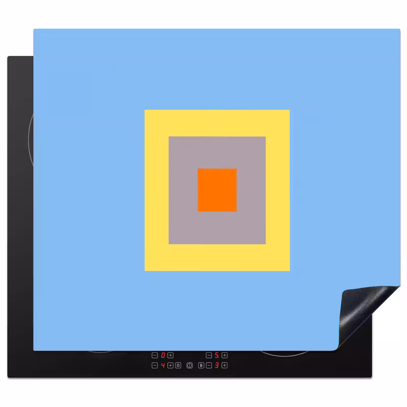Inductie beschermer - Abstract - Geometrisch - Kleurrijk - Modern - Vormen — 1