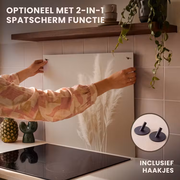Inductie beschermer - Zachte Fluistering van Pampasgras — 10