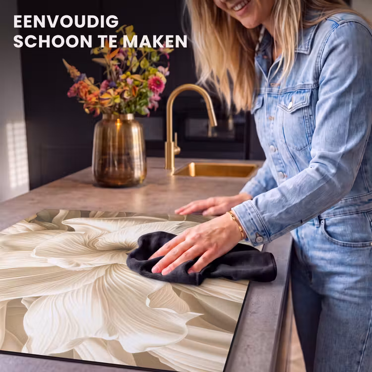Inductie beschermer - Zijden Bladgolven — 6