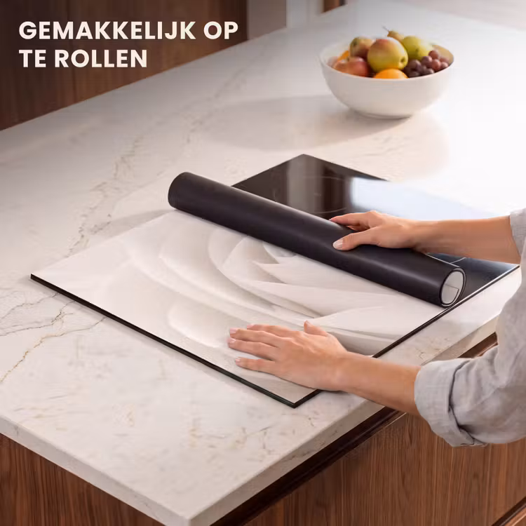 Inductie beschermer - Sepia Rozenspiraal — 7