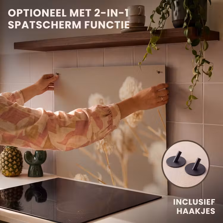 Inductie beschermer - Subtiele Schoonheid in Bloei — 10