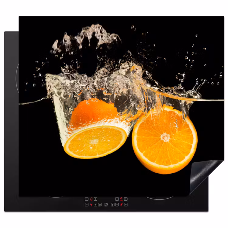 Inductie beschermer - Sinaasappel Splash Symfonie