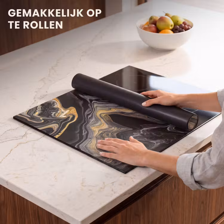 Inductie beschermer - Versmelting van Zwart en Goud — 7
