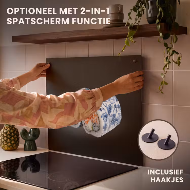 Inductie beschermer - Sushi - Delfts blauw - Rijst - Vis - Elegant — 10