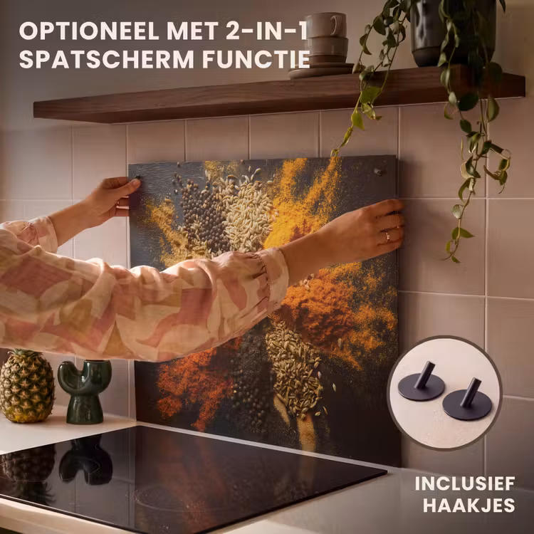 Inductie beschermer - Specerijen - Explosie - Oranje — 10