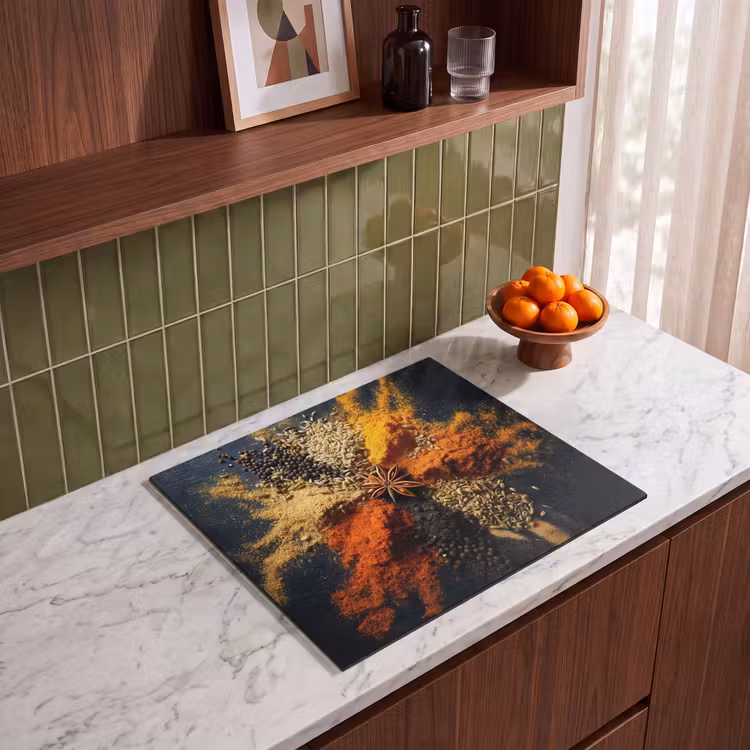 Inductie beschermer - Specerijen - Explosie - Oranje — 8