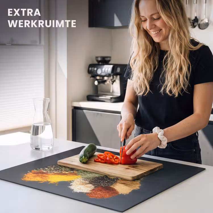 Inductie beschermer - Specerijen - Mix - Hartvorm - Zwart — 4