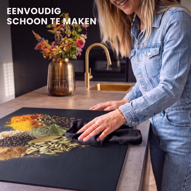 Inductie beschermer - Specerijen - Mix - Hartvorm - Zwart — 6
