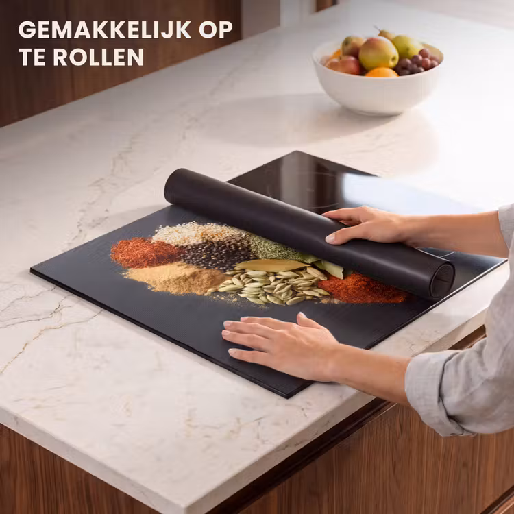 Inductie beschermer - Specerijen - Mix - Hartvorm - Zwart — 7