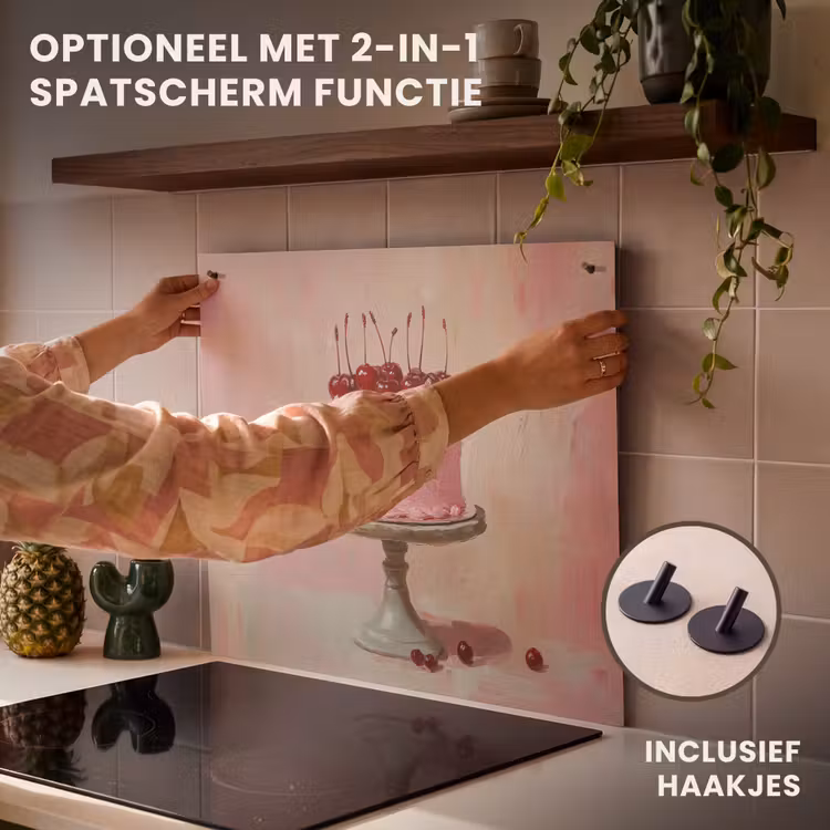 Inductie beschermer - Taart - Pink - Cherry — 10