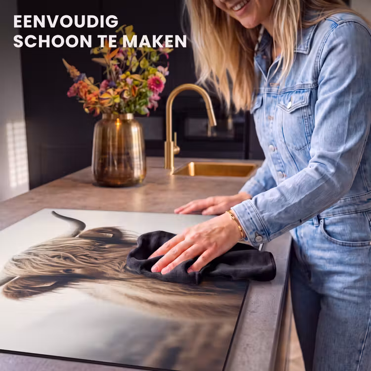 Inductie beschermer - Schotse hooglander - Hoorns - Landschap — 6