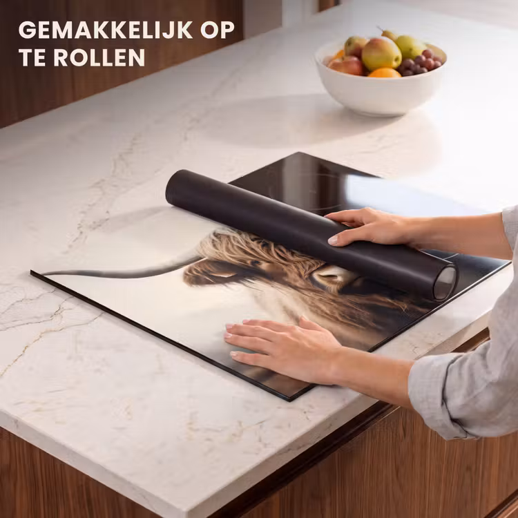 Inductie beschermer - Schotse hooglander - Hoorns - Landschap — 7