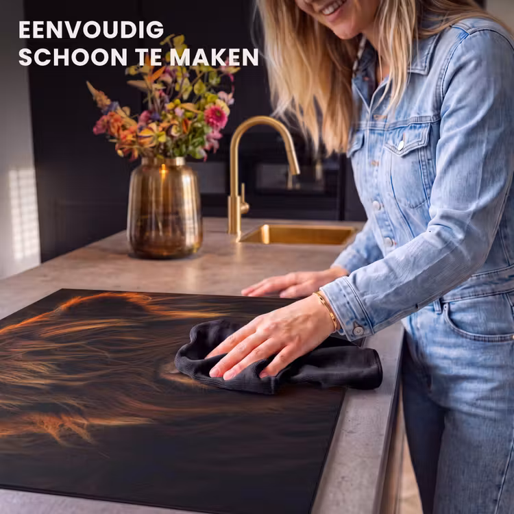 Inductie beschermer - Schotse Hooglander - Koe - Portret - Dieren — 6